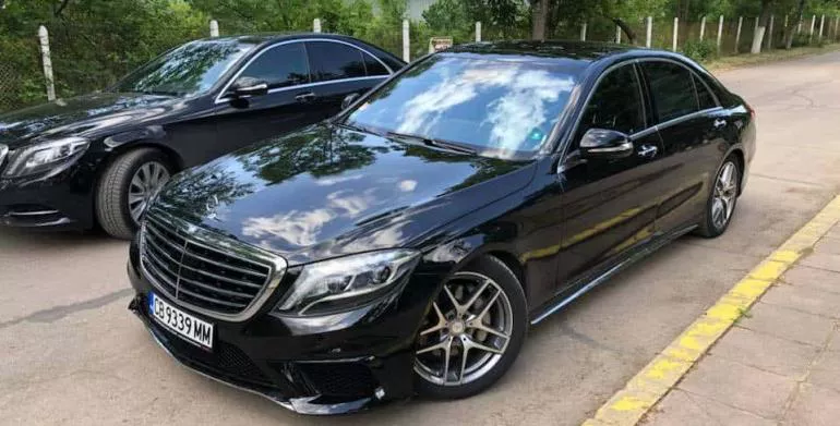 Mercedes S-class - the obvious luxurious rental choice