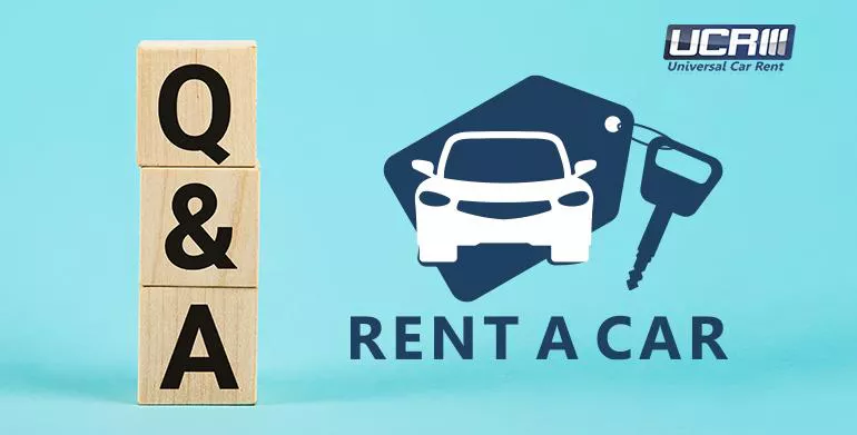 Често задавани въпроси за рент а кар услугата 