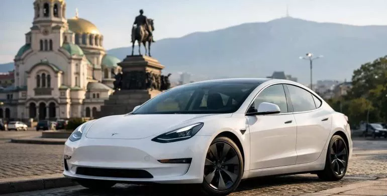 Тесла под наем в София - струва ли си?