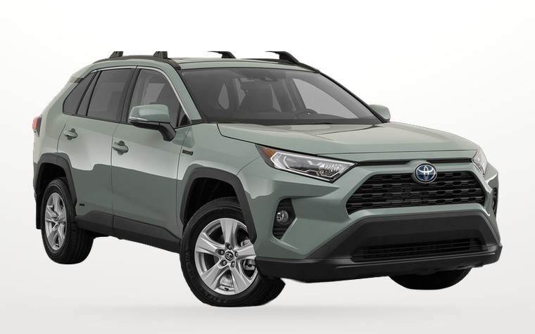 Джип Тойота Рав4 хибрид 2022