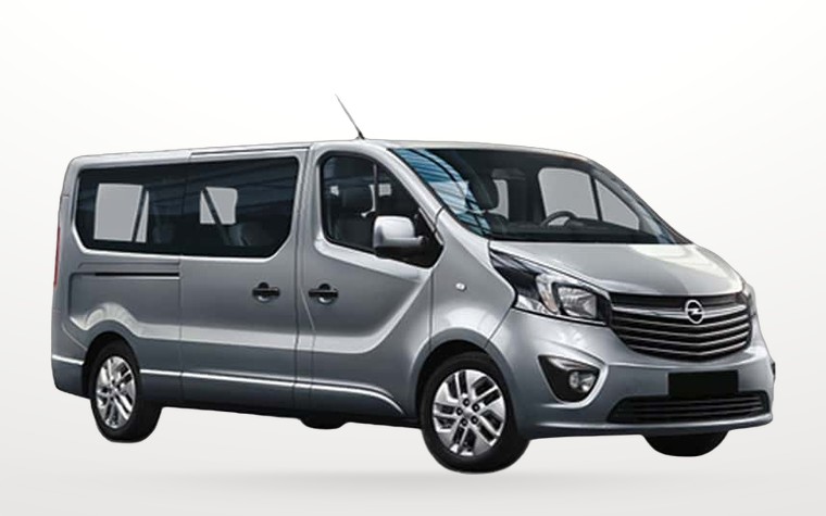 Опел Виваро 2022/2024 - 9 местен бус под наем в София