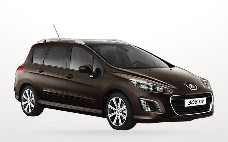 Пежо 308 комби под наем в София