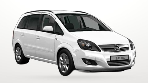 Опел Зафира - евтин седем местен ван под наем в София