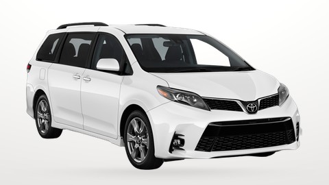 Toyota Sienna AWD automatic minivan rental in Sofia